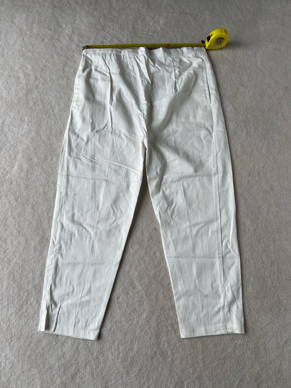NWOT Classic ladies White/cream linen blend Pants -